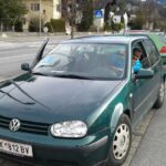 Unser Abdi mit Fahrlehrer Toni unterwegs!